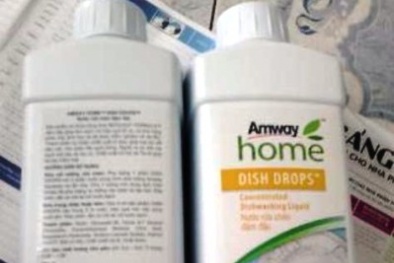 Nước rửa bát Amway bị tố làm da tay nổi mụn nước, ngứa như tổ đỉa